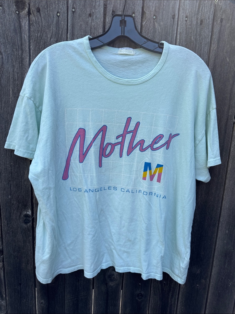 Mother Light Mint Graphic Tee - Los Angeles